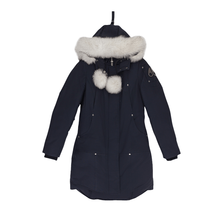 Moose Knuckles Stirling Parka "Navy/Natural"