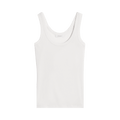 Lemaire Jersey Rib Tank Top "Light Cream"
