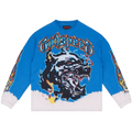 Godspeed Off The Leash Long-Sleeve T-Shirt "Blue"