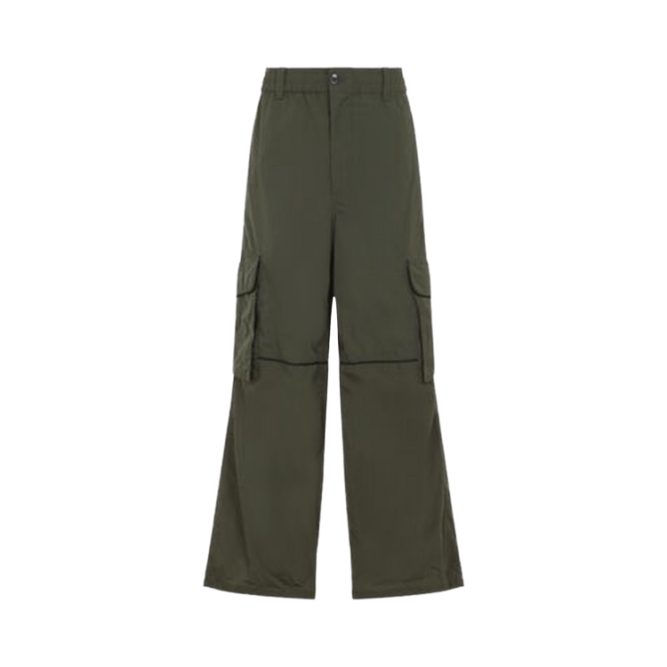 Marni Wide Leg Trousers "Grass"