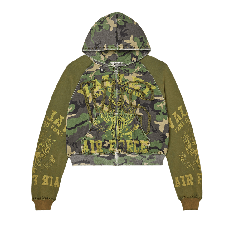 Vale Forever Terrain Zip Up "Green/Yellow"