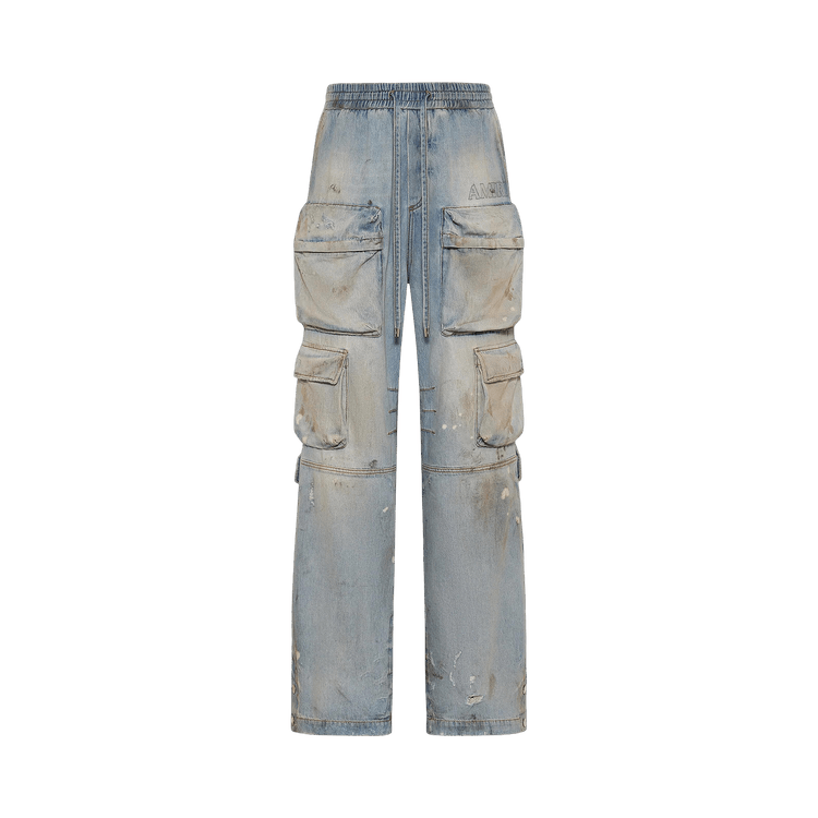 Amiri Cargo Jean "Perfect Antique Indigo"