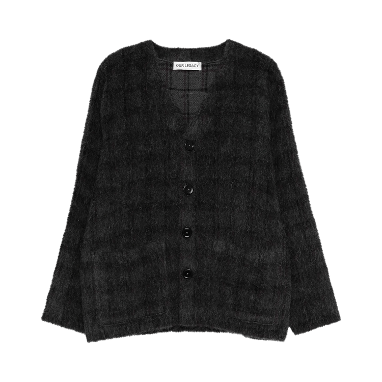 Our Legacy Cardigan "Check Hairy Wool"
