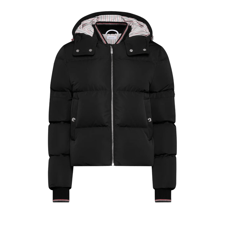 Thom Browne Removable Hood Down Jacket "Black"