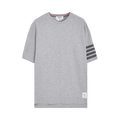 Thom Browne 4 Bar Short-Sleeve Tee "Pale Grey"