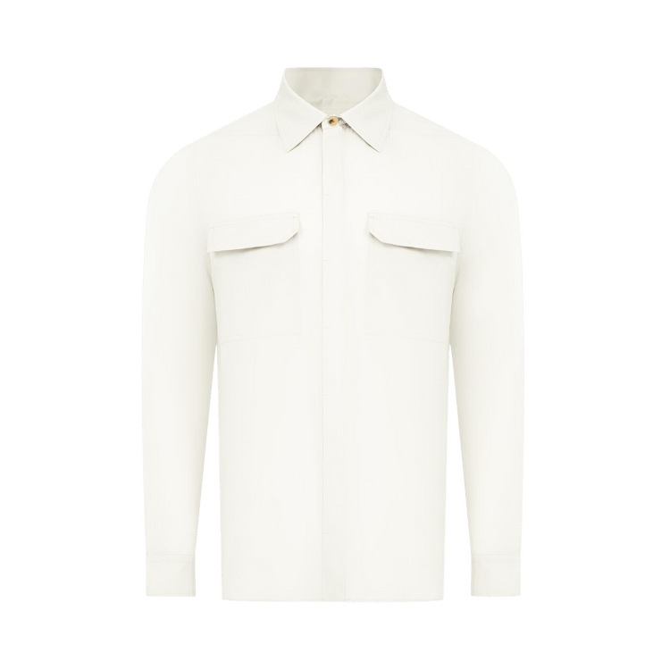 Rick Owens Work Shirt "Milk"
