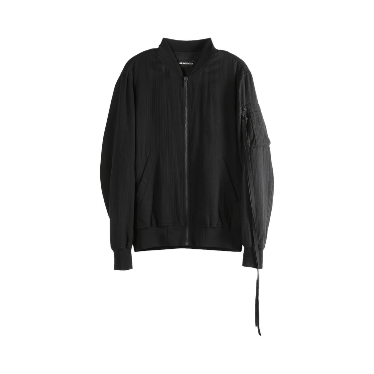 Ann Demeulemeester Dries Standard Bomber Jacket "Black"