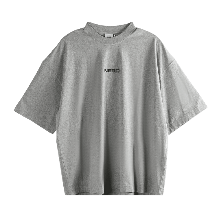Vetements Biker Cross Waffle Sweatshirt "Grey Melange"