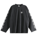 Vetements Biker Cross Sleeve Sweatshirt "Black"