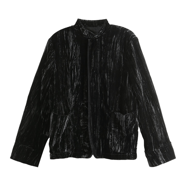 Ann Demeulemeester Zaya Fluid Shirt Jacket "Black"