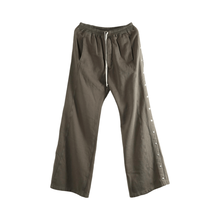 Rick Owens DRKSHDW Pantaloni In Felpa Wide Pusher Pants "Dark Dust"