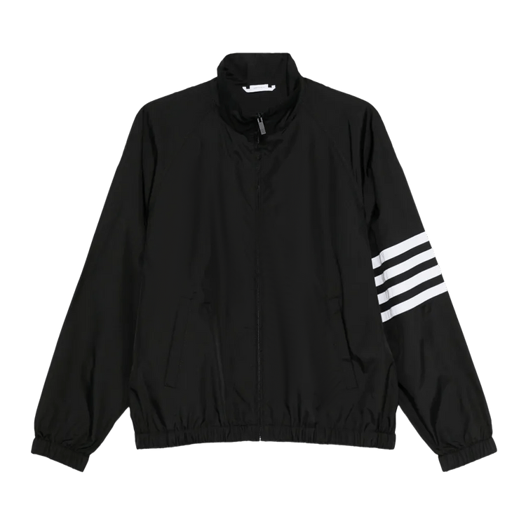Thom Browne Zip Front Raglan Track Jacket "Black"