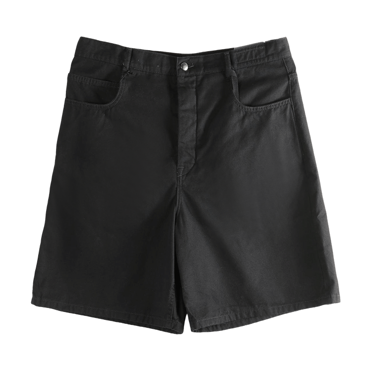Ann Demeulemeester Narve 5-Pocket Comfort Bermuda Shorts "Black"
