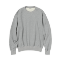 Auralee Smooth Soft BD Sweatshirt "Top Grey"