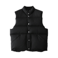 Auralee Super Light Nylon Ripstop Down Vest "Black"
