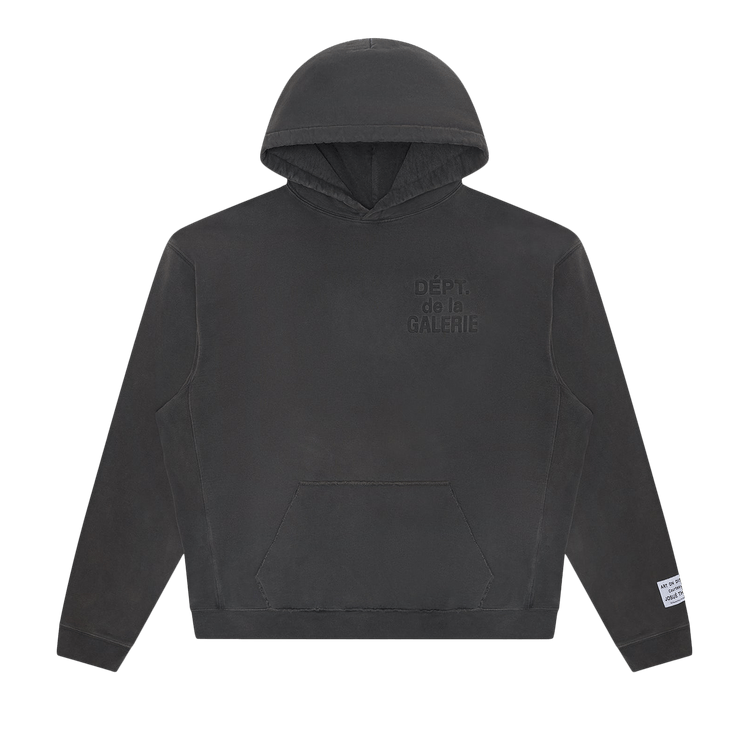 Gallery Dept. Embossed Hoodie "Graphite"