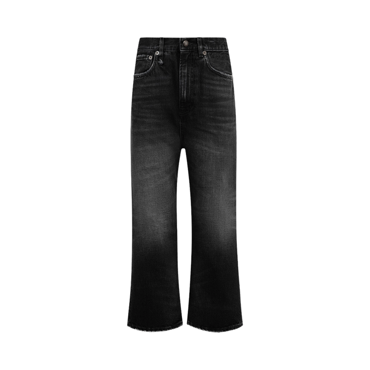 R13 Tailored Drop Jean "Essex Black"