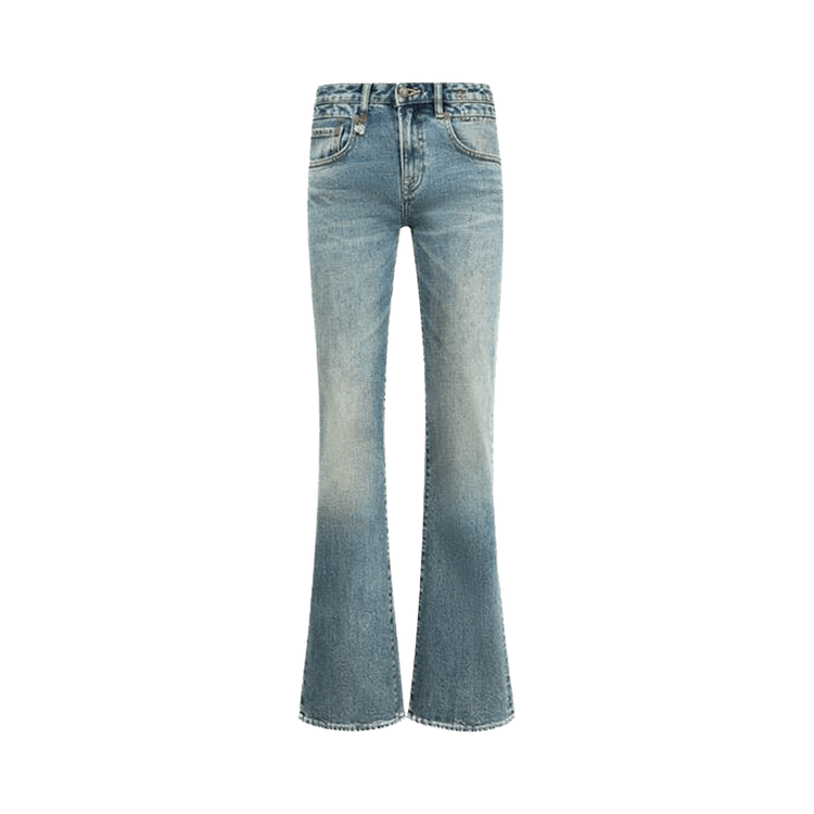 R13 Boy Flare "Glade Blue Stretch"
