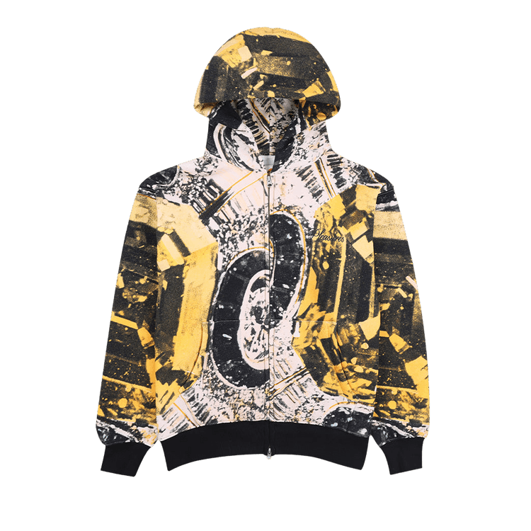 Pleasures Radiance Zip Hoodie "Natural"