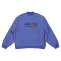 Balenciaga Hand-Drawn Political Campaign Oversized Sweatshirt "Blue"