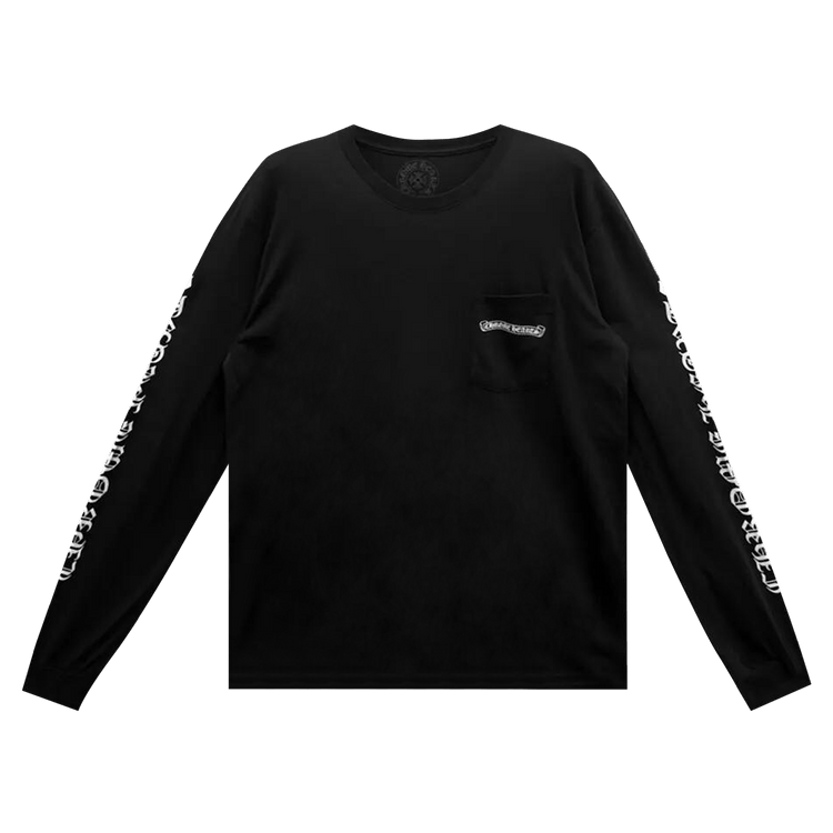 Chrome Hearts Stadium Scroll Long-Sleeve T-Shirt "Black"