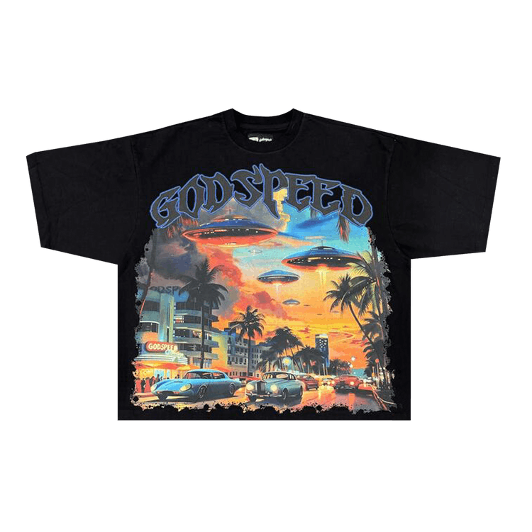 Godspeed Miami UFO T-Shirt "Black"