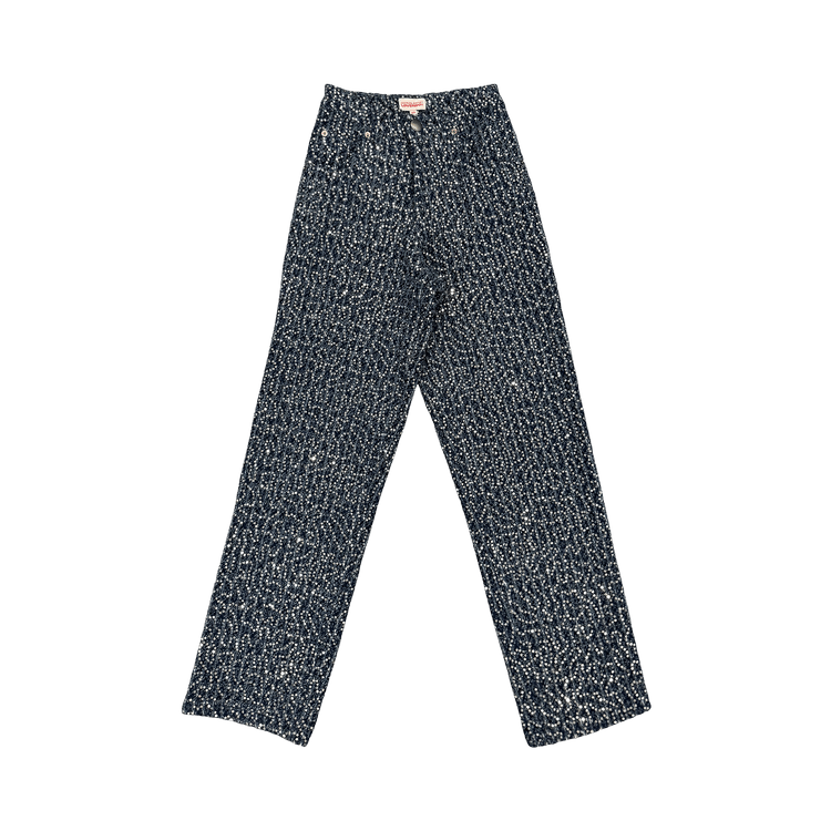 Charles Jeffrey Loverboy Art Denim Jean "Blue"