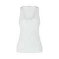 Ferragamo Silk Tank Top "White"