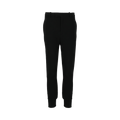 Ferragamo Zip Up Straight Leg Trousers "Black"