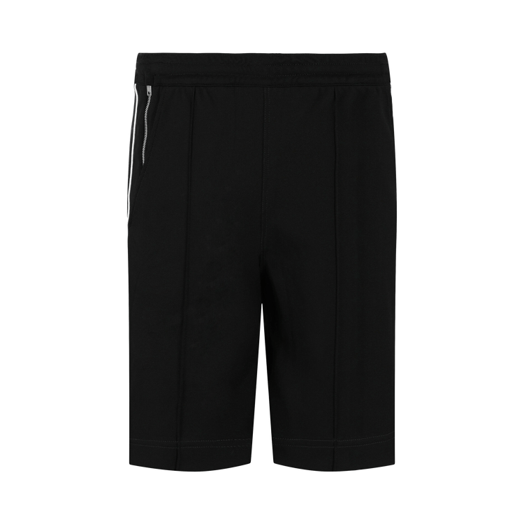 Givenchy Logo Tape Track Shorts "Black"