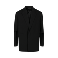Givenchy Overlapped Lapel Oversized Blazer "Black"