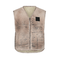 Givenchy Reversible Denim Vest "Brown/Beige"