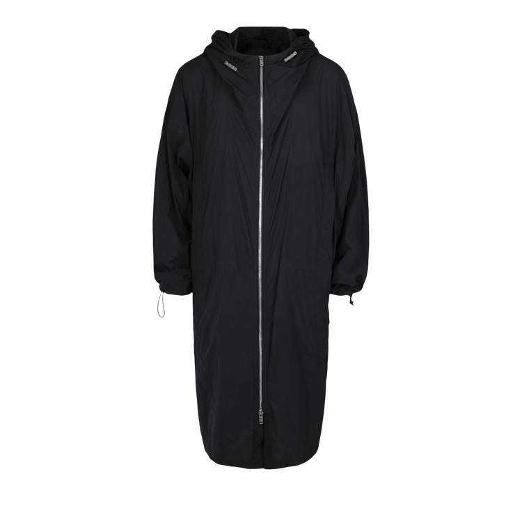 Givenchy Zip Up Hooded Parka "Black"