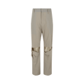 Givenchy Destroyed Straight Fit Pants "Stone Grey"