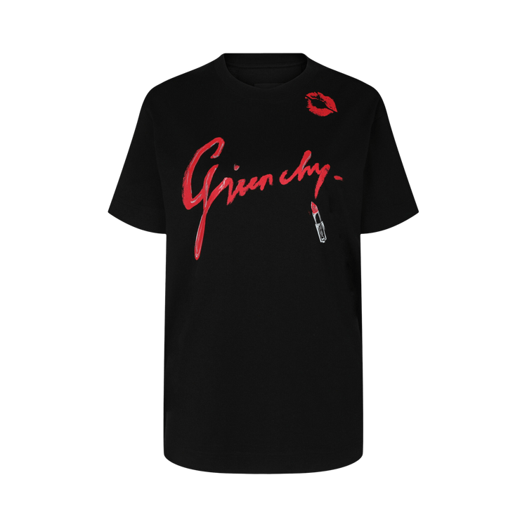 Givenchy Graphic Logo T-Shirt "Black"