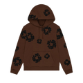 Denim Tears Black Cotton Wreath Hoodie "Brown"