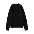Studio Nicholson Portland Cashmere Waffle Knit "Black"