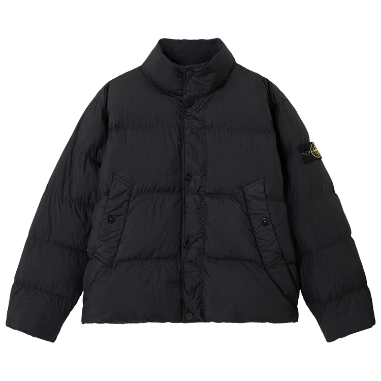 Stone Island Crinkle Reps NY Down Jacket "Black"