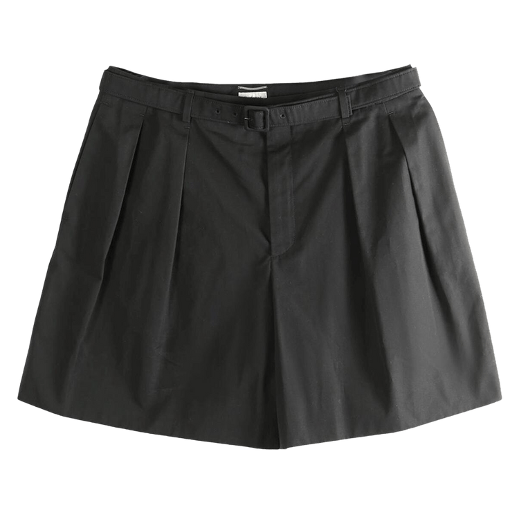 Saint Laurent Bermuda Fit Rondamp Short "Noir"