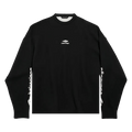 Balenciaga Ski Crewneck Long-Sleeve T-Shirt "Black/White"