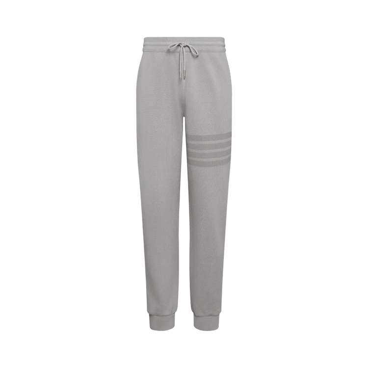 Thom Browne 4 Bar Overdyed Sweatpants "Light Grey"