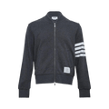 Thom Browne Classic Loopback Bomber "Dark Grey"