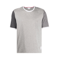 Thom Browne Short-Sleeve Ringer Tee "Tonal Grey"