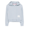 Thom Browne Brushed Loopback Hoodie "Light Blue"