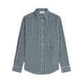 CELINE Relaxed Shirt "Blanc/Vert/Jaune"