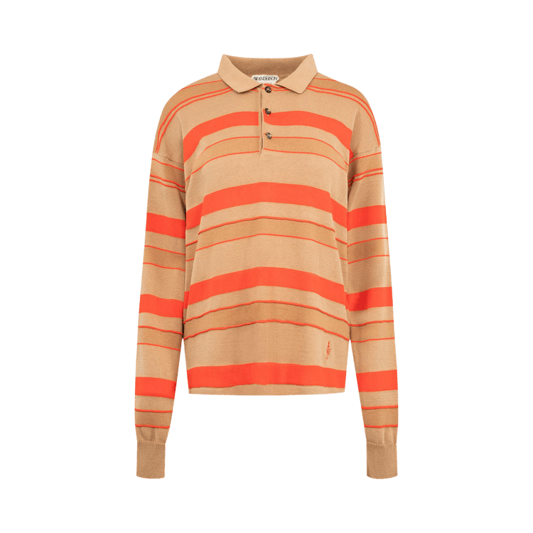 JW Anderson Knitted Rugby Polo "Biscuit"