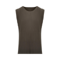 Issey Miyake Tailored Pleats 2 Top "Mudstone Grey"