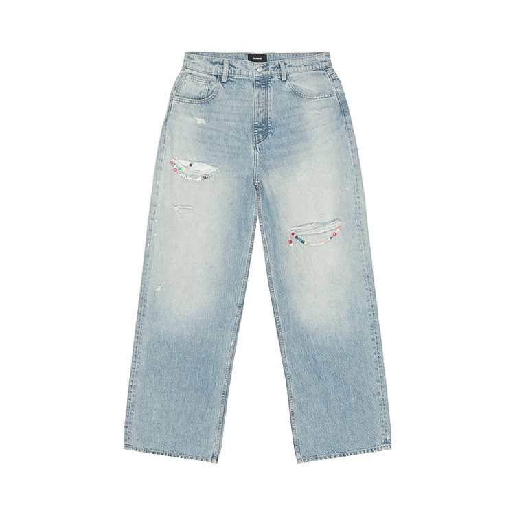 Nahmias Friendship Baggy Jeans "Light Wash Denim"