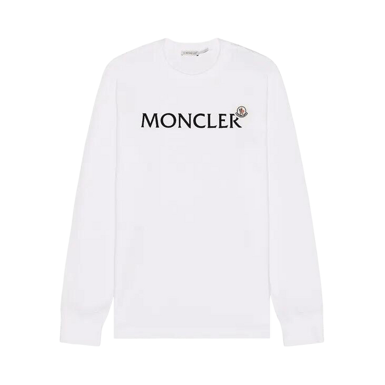 Moncler Long-Sleeve T-Shirt "White"