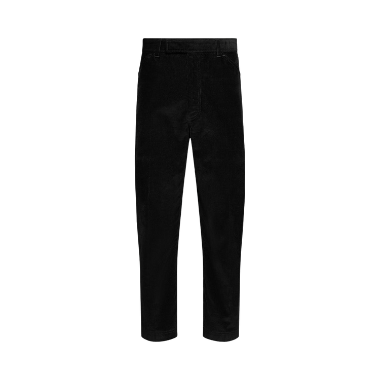 Thom Browne Narrow Wale Corduroy Tapered Chino "Black"